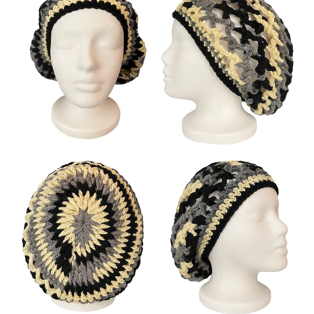 Black Dove Handmade Crochet Headwear, main product photo