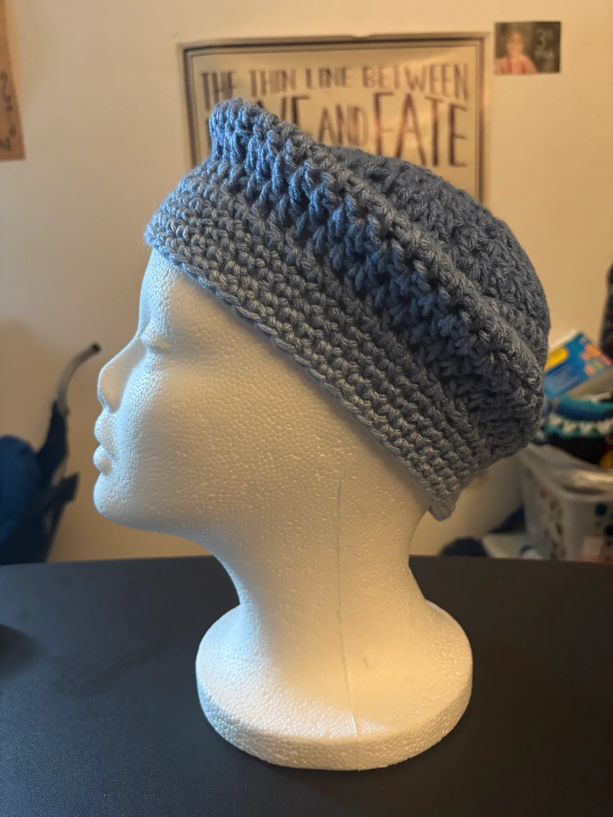 Blue Skies Handmade Crochet Headwear, detail photo 2