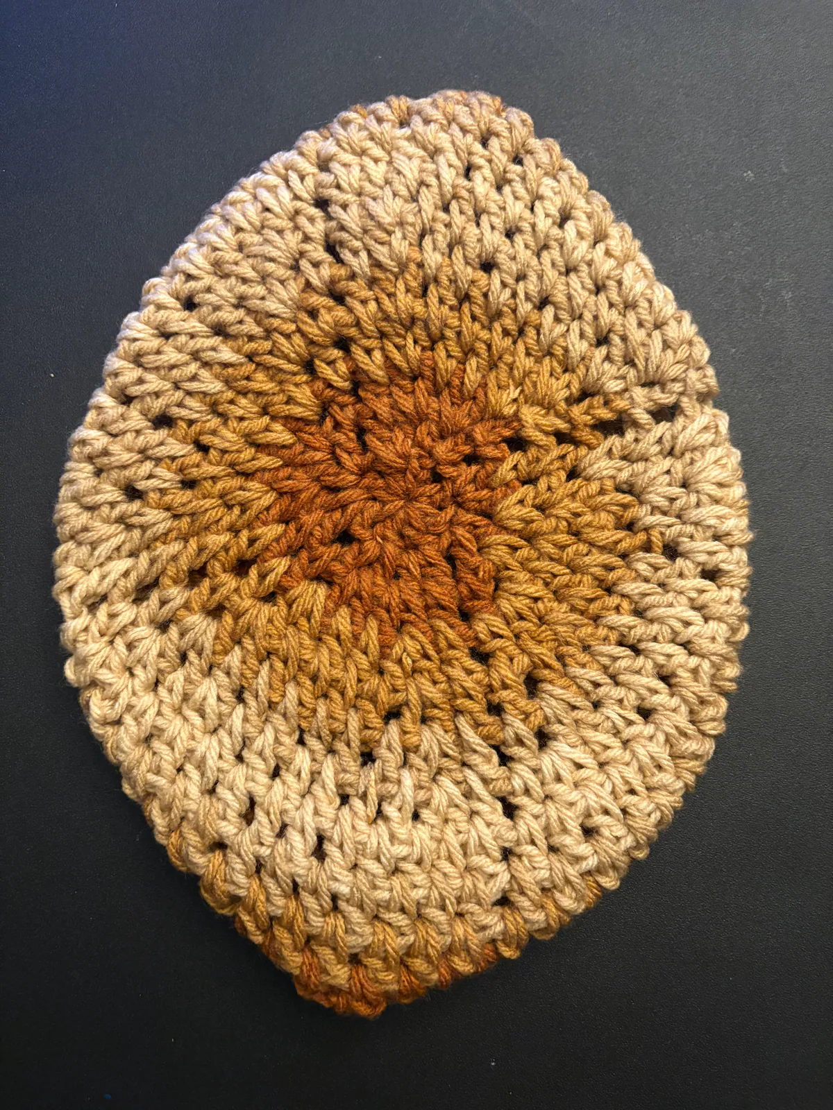 Boba Stripe Handmade Crochet Headwear, main product photo
