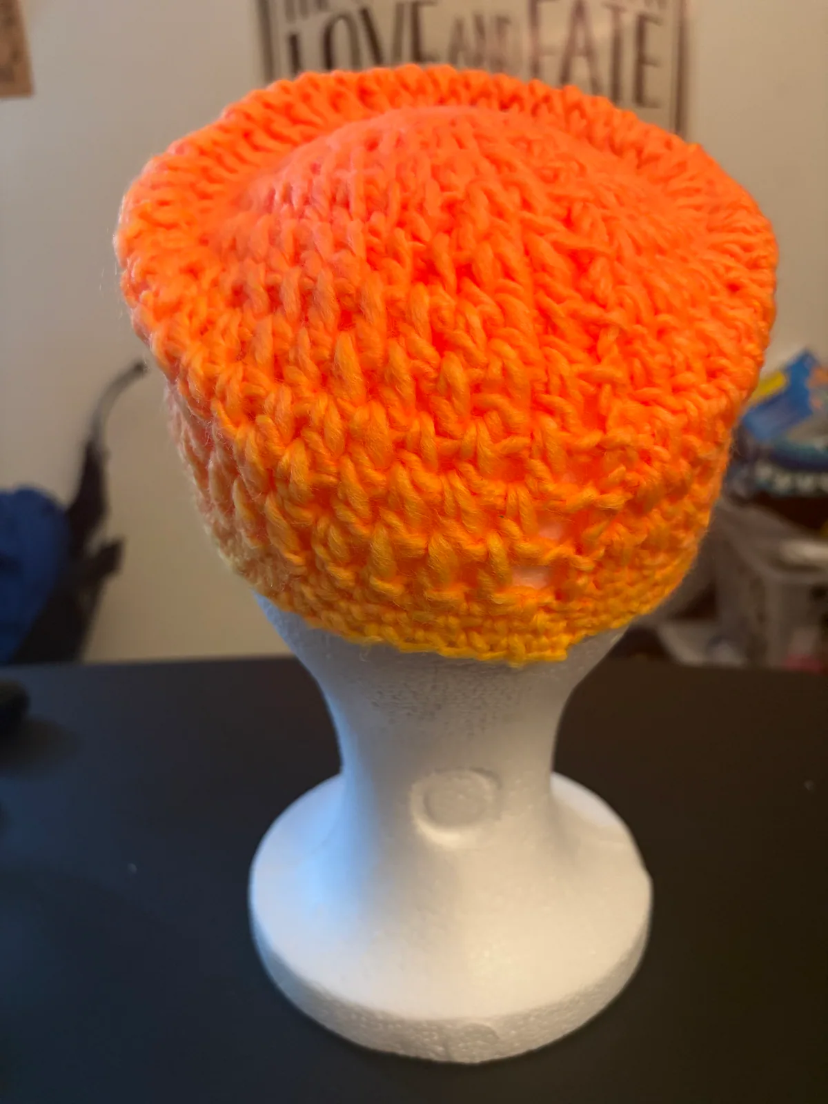 Electric Circus Handmade Crochet Headwear, detail photo 2