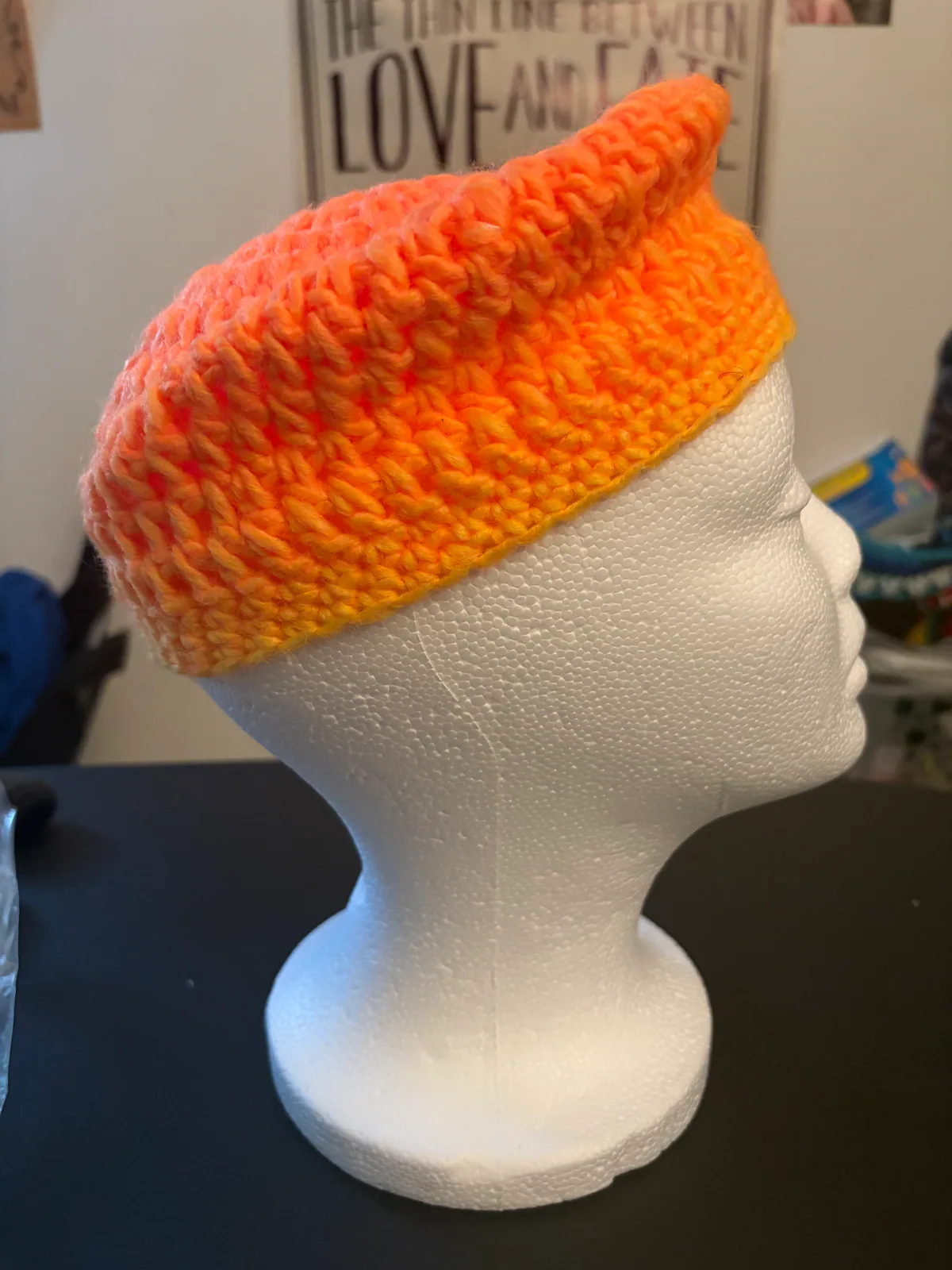 Electric Circus Handmade Crochet Headwear, detail photo 3