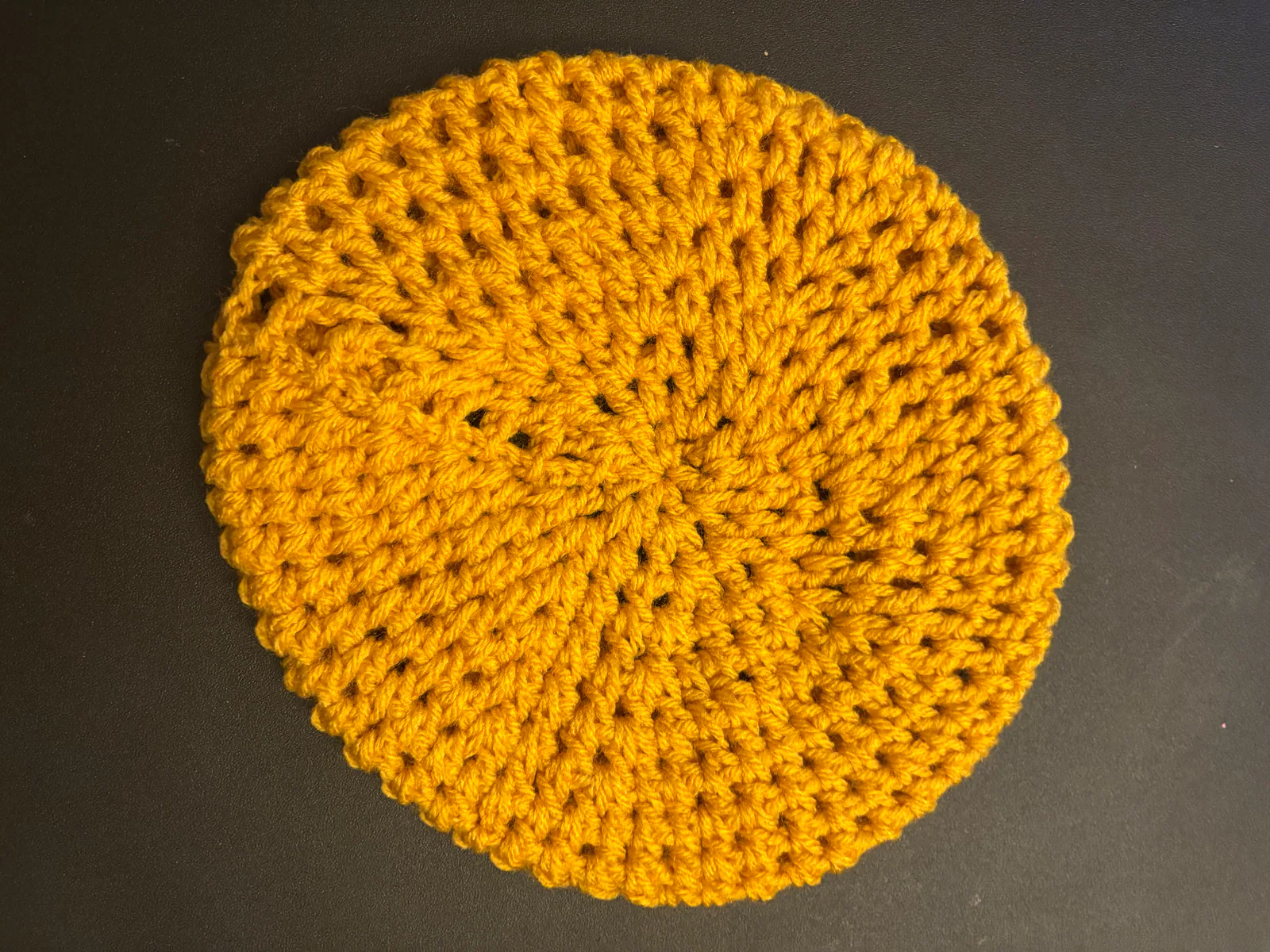 Gold Handmade Crochet Headwear, main product photo