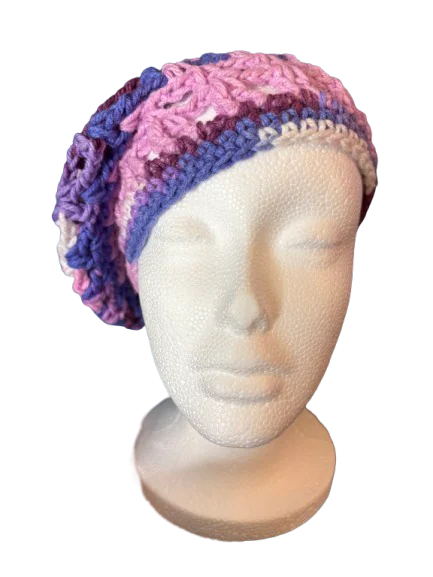 Iris Bouquet Handmade Crochet Headwear, detail photo 1